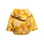 Autre Marque Vintage Yellow Branell Jacquard Bolero Size US M/l Synthetic  ref.1238332