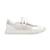 Weiße und beige Brunello Cucinelli-Sneaker mit Monilli-Besatz, Größe 37 Leder  ref.1238343