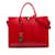 Sac à main rouge Louis Vuitton Monogram Cuir Plume Very Tote MM  ref.1238361