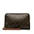 Bolso clutch Orsay con monograma de Louis Vuitton marrón Castaño Cuero  ref.1238380