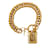 Ouro Chanel Vintage 31 Pulseira Rue Cambon Paris Link Charm Dourado Metal  ref.1238388