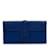 Hermès Bleu Hermes Epsom Jige Elan 29 Pochette Cuir  ref.1238401