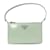 Bolsa de ombro de couro escovado verde Prada  ref.1238406