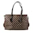 Brown Louis Vuitton Damier Ebene Chelsea Shoulder Bag Leather  ref.1238420