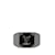 Anello con sigillo Louis Vuitton in argento Metallo  ref.1238431