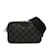 Schwarze Louis Vuitton Damier Graphite Alpha Wearable Wallet Umhängetasche Leinwand  ref.1238445