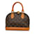 Brown Louis Vuitton Monogram Alma BB Satchel Leather  ref.1238456