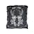 Écharpe vintage noire et blanche à imprimé tête de mort Alexander McQueen  ref.1238498