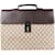 Gucci GG Monogram Business Briefcase Brown Cloth  ref.1238543