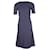 Givenchy A-Line na altura do joelho em viscose preta Preto Fibra de celulose  ref.1238572