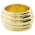 Grober gerippter Ring Goldring - ANINE BING - 14k Vergoldetes Messing – Gold Golden Metallisch Metall  ref.1238596
