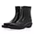 Autre Marque NON SIGNE / UNSIGNED  Ankle boots T.eu 37 leather Black  ref.1238645