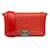 Chanel Red Medium Lambskin Boy Galuchat Strap Flap Bag Leather  ref.1238699
