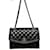 Chanel Handtaschen Schwarz Silber Hardware Leder  ref.1238735
