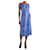 Marni Robe midi bleue à pois sans manches - taille UK 6  ref.1238749