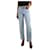 Autre Marque Blue straight-leg washed jeans - size UK 6 Cotton  ref.1238755