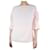 Jil Sander Pink linen-blend top - size UK 8 Viscose  ref.1238757