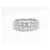 Autre Marque gold band ring 18k diamonds 1,6 about carats Silver hardware White gold  ref.1238786