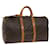 Louis Vuitton Monograma Keepall 50 Boston Bag M41426 Autenticação de LV 65110 Lona  ref.1238820