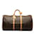 Keepall Portaoggetti con monogramma Louis Vuitton marrone 60 Borsa da viaggio Pelle  ref.1238964