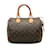 Brown Louis Vuitton Monogram Speedy 25 Boston Bag Marrone Pelle  ref.1238968