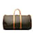 Keepall marron à monogramme Louis Vuitton 55 Sac de voyage Cuir  ref.1238970