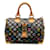 Schwarzes Louis Vuitton-Monogramm, mehrfarbig, Speedy 30 Boston-Tasche Leinwand  ref.1238998