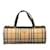 Tan Burberry House Check Handbag Camel Leather  ref.1239001