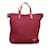 Red Prada Tessuto Stampato Satchel Leather  ref.1239022