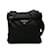 Borsa a tracolla Prada Tessuto Nera Nero Tela  ref.1239033