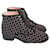 Chanel botas de tornozelo Preto Camurça  ref.1239077