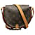 Louis Vuitton Brown Monogram Sac Tambourine Marrone Pelle Tela  ref.1239155
