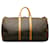 Louis Vuitton Monograma Marrom Keepall 55 Lona  ref.1239168