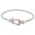 FRED MINI FORCE ARMBAND 10 6b0134 T14 GOLDSCHÄKEL 18K 34 RIEMEN DIAMANTEN Silber Weißgold  ref.1239234