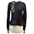 PULL LOUIS VUITTON AVEC FOULARD TAILLE 40 M NOIR BLACK SWEATER Laine  ref.1239270