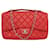 CHANEL TIMELESS HANDBAG EASY CARRY JUMBO RED QUILTED LEATHER HAND BAG  ref.1239346