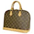 Louis Vuitton Alma Brown Cloth  ref.1239605
