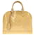 Louis Vuitton Alma Amarelo Couro envernizado  ref.1239695