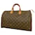 Louis Vuitton Speedy 40 Brown Cloth  ref.1239708