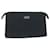 Christian Dior Trotter Canvas Clutch Bag Navy Auth ep3078 Navy blue Cloth  ref.1239804
