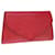 Bolsa de embreagem LOUIS VUITTON Epi Art Déco vermelho M52637 Autenticação de LV 64923 Couro  ref.1239834