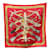 Sciarpa di Hermès Rosso Seta  ref.1239865