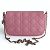 Borsa Dior Christian Dior Miss Dior Promenade in pelle rosa - vista 3