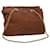 PRADA Quilted Chain Shoulder Bag Nylon Brown Auth bs11690  ref.1239886