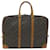 Louis Vuitton Porte Documents Voyage Brown Cloth  ref.1240047