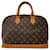 Louis Vuitton Alma Brown Cloth  ref.1240157