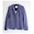 Dondup Denim Blue Linen Mix Blazer jacket  ref.1240174