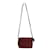 Saint Laurent Suede handbag Dark red Deerskin  ref.1240204