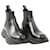ALEXANDER MCQUEEN  Boots EU 38.5 leather Black  ref.1240222