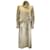 Preen by Thornton Bregazzi Tan Khaki Ruffled Cotton Twill Trench Coat Beige  ref.1240234